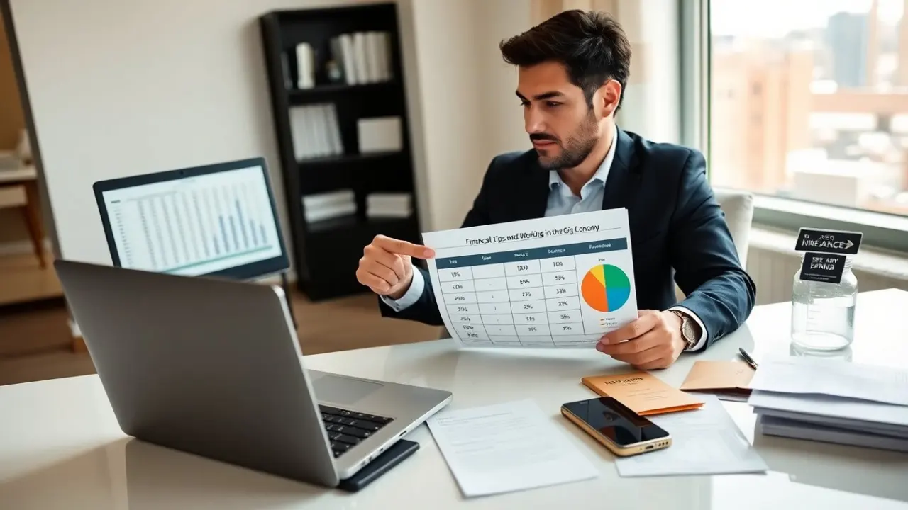financial tips for working in the gig economy