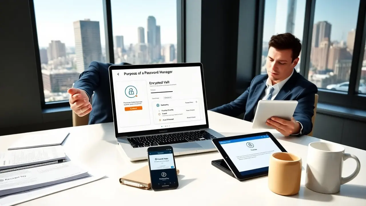 what is the purpose of a password manager